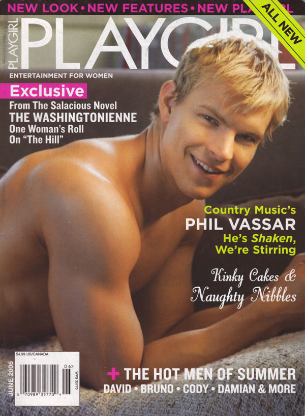 Playgirl June 2005 magazine back issue Playgirl magizine back copy Playgirl June 2005 Adult Heteresexual Women and Gay Mens Magazine Back Issue Published by Drake Publishers. Coverguy David Rich (Nude) .