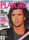 Mel Gibson magazine cover appearance Playgirl August 1987