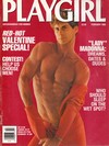 Playgirl February 1989 magazine back issue cover image