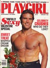 Playgirl February 1990 Magazine Back Copies Magizines Mags