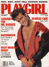 Playgirl November 1990 magazine back issue cover image