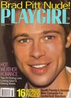 William Bradley Pitt magazine cover appearance Playgirl August 1997