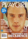 Michael Meaney magazine cover appearance Playgirl February 2005