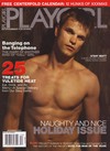 Playgirl December 2005 magazine back issue cover image