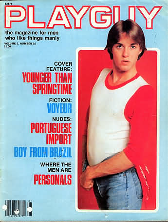 Playguy Vol. 3 # 25, January 1979 magazine back issue Playguy magizine back copy 