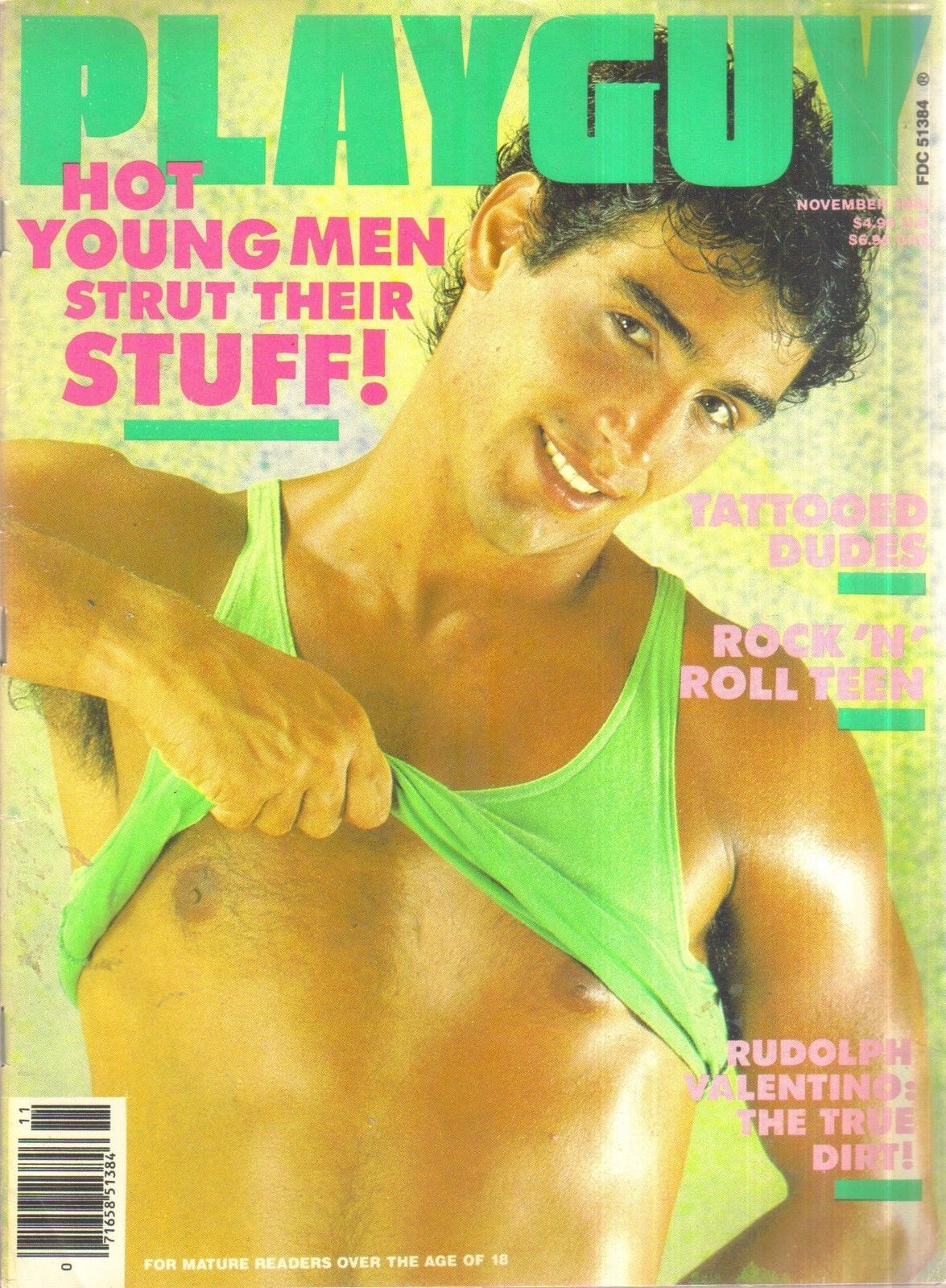 Playguy November 1988 Magazine, Playguy Nov 1988