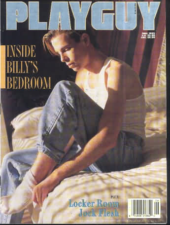 Playguy June 1995 magazine back issue Playguy magizine back copy 