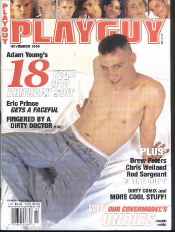 Playguy November 1998 magazine back issue Playguy magizine back copy 