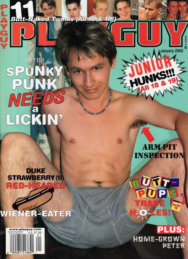Playguy January 2002 magazine back issue Playguy magizine back copy playguy magazine, the best mag for young gay studs, hot xxx gay pixxx, nude guys, hard cocks,   2002