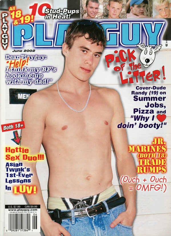 Playguy June 2002 magazine back issue Playguy magizine back copy playguy magazine, the best mag for young gay studs, hot xxx gay pixxx, nude guys, hard cocks,   2002
