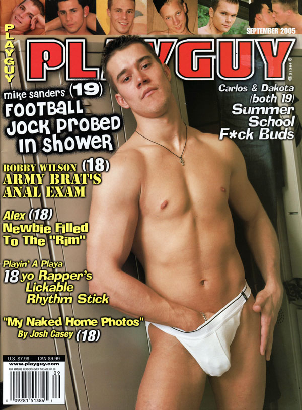 Playguy September 2005 magazine back issue Playguy magizine back copy september 2005 playguy magazine, used back issues 2005 playguy, fuck buds, nude guys with hard cocks