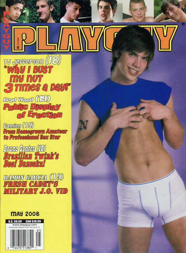 Playguy May 2008 magazine back issue Playguy magizine back copy playguy magazine for men, tj jefferson naked, hot big cock guys, straight guy blowjob, hot xxx hardc