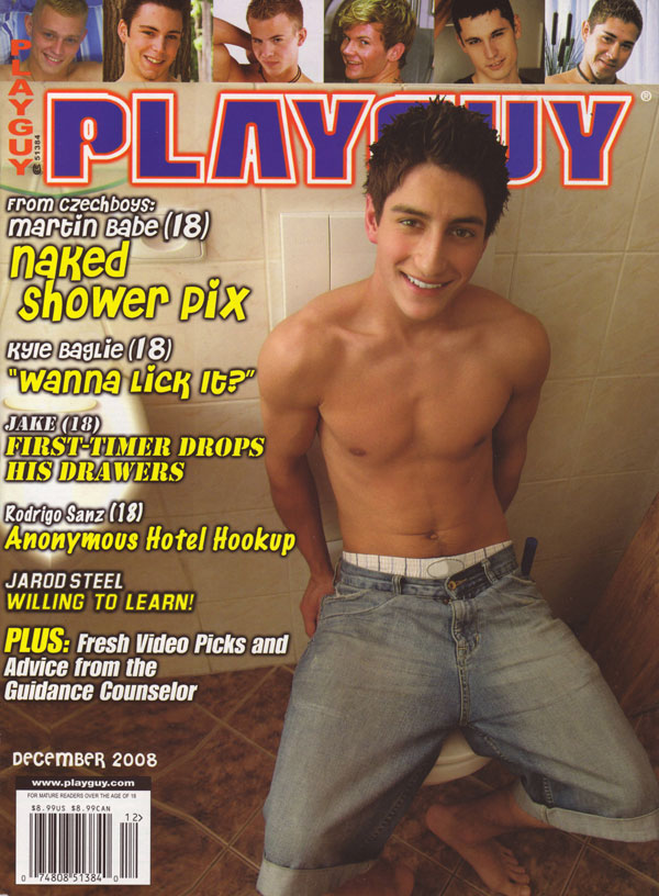 Playguy December 2008 magazine back issue Playguy magizine back copy playguy magazine 2008 back issues hot young studs nude explicit twink cock pics huge wangs hard dick