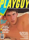 Playguy August 1985 magazine back issue cover image