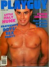 Playguy November 1990 magazine back issue cover image