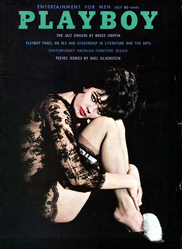 Playboy July 1961 magazine back issue Playboy (USA) magizine back copy ThePlayboyPanel discusses Sex and Censorship in Literature and the Arts & Magazine features Arthur C