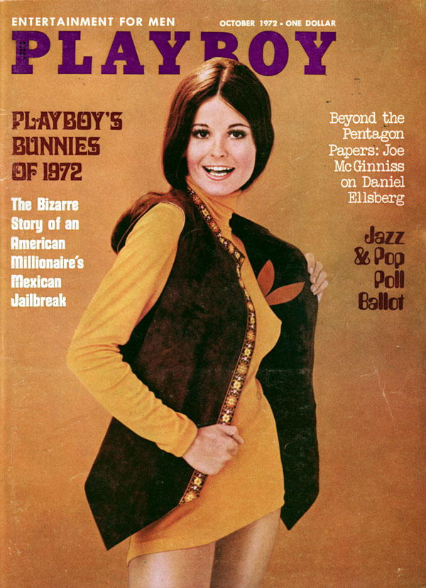 Playboy October 1972 magazine back issue Playboy (USA) magizine back copy UsedMagazine BackIssue Playboy
