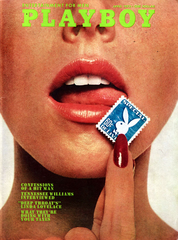 Playboy April 1973 magazine back issue Playboy (USA) magizine back copy Magazine Back Issues of Playboy by Hugh Hefner