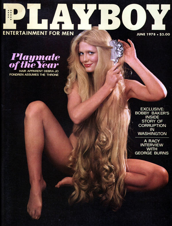 Playboy June 1978 magazine back issue Playboy (USA) magizine back copy Playmate of the Year covergirl DebraJo Fondren naked buny playboybunny