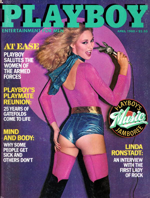 Playboy April 1980 magazine back issue Playboy (USA) magizine back copy Playboy's Playmate Reunion & Women of the Armed Forces Nude