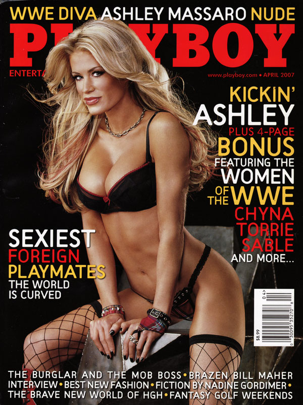 Playboy April 2007 magazine back issue Playboy (USA) magizine back copy playboy magazine april 2007 issue, sexiest foreign playmates, entertainment for men, xxx magazine ba