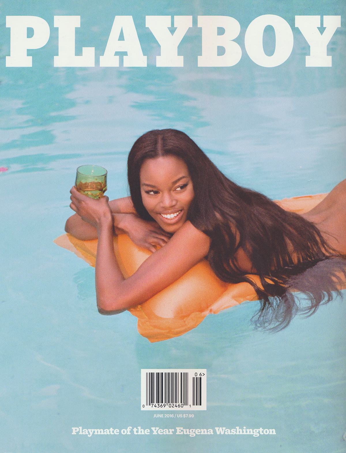 Playboy June 2016 magazine back issue Playboy (USA) magizine back copy 