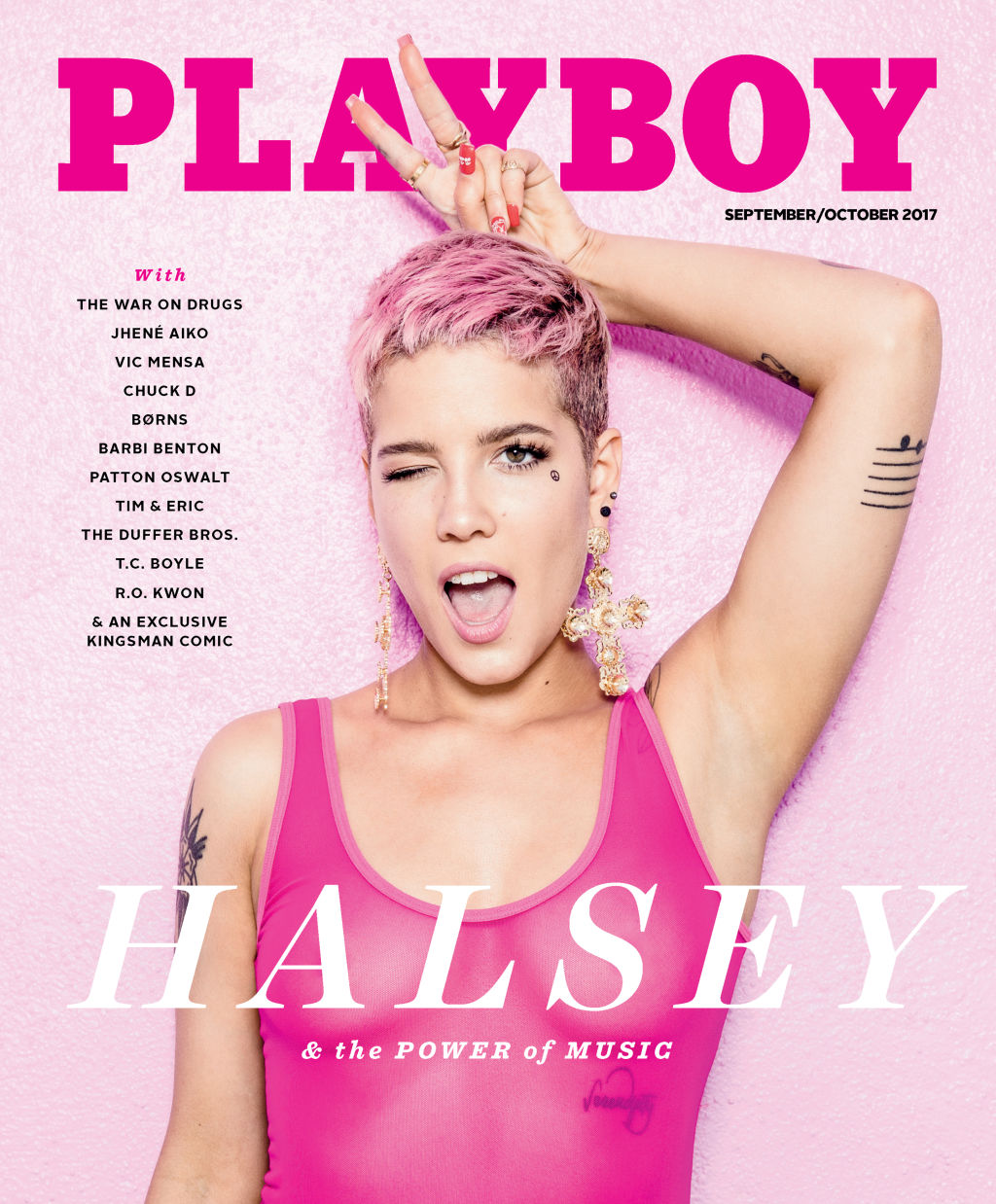 Playboy September/October 2017 magazine back issue Playboy (USA) magizine back copy 