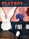 Playboy March 1956 magazine back issue