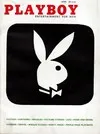 Playboy April 1956 magazine back issue cover image