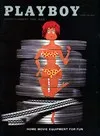 Playboy April 1960 magazine back issue cover image