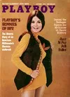 Playboy October 1972 magazine back issue cover image