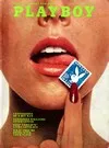 Playboy April 1973 magazine back issue cover image