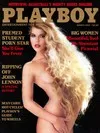 Playboy March 1984 magazine back issue cover image