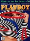Playboy October 1986 magazine back issue cover image