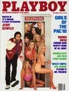 Playboy October 1993 magazine back issue cover image