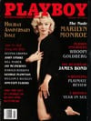 Marilyn Monroe magazine cover appearance Playboy January 1997
