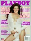 Playboy April 2002 magazine back issue cover image