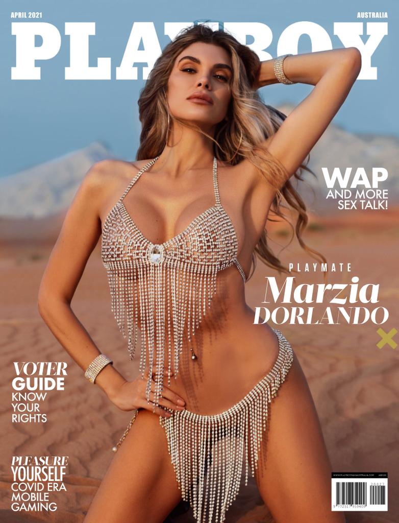 Playboy (Australia) April 2021 magazine back issue Playboy (Australia) magizine back copy Playboy (Australia) April 2021 Magazine Back Issue Published by HMH Publishing, Hugh Marston Hefner. Playmate Marzia Dorlando.