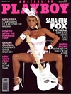 Samantha Fox magazine cover appearance Playboy (Australia) October 1996