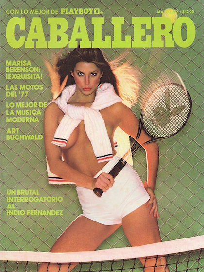 Playboy (Mexico) May 1977 magazine back issue Playboy (Mexico) magizine back copy Playboy (Mexico) magazine May 1977 cover image, with Unknown on the cover of the magazine