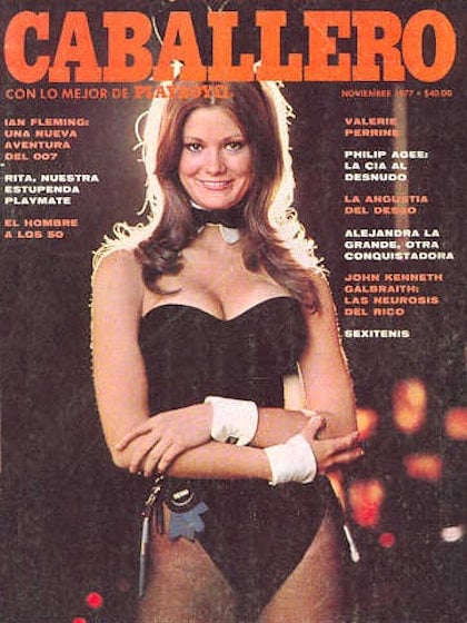 Playboy (Mexico) November 1977 magazine back issue Playboy (Mexico) magizine back copy Playboy (Mexico) magazine November 1977 cover image, with Terri Striebel on the cover of the magazin