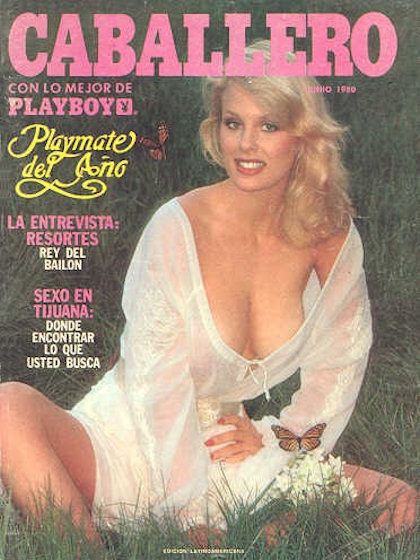 Playboy (Mexico) June 1980 magazine back issue Playboy (Mexico) magizine back copy Playboy (Mexico) magazine June 1980 cover image, with Dorothy Stratten on the cover of the magazine