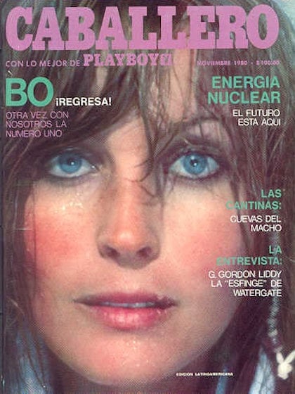 Playboy (Mexico) November 1980 magazine back issue Playboy (Mexico) magizine back copy Playboy (Mexico) magazine November 1980 cover image, with Bo Derek on the cover of the magazine