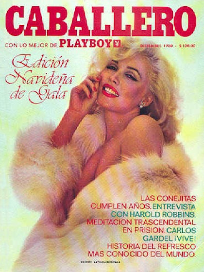Playboy (Mexico) December 1980 magazine back issue Playboy (Mexico) magizine back copy Playboy (Mexico) magazine December 1980 cover image, with Linda Kerridge on the cover of the magazin