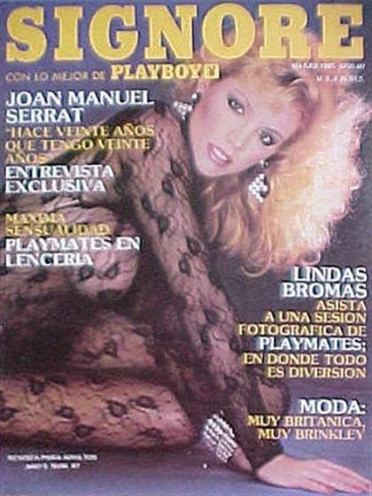 Playboy (Mexico) March 1985 magazine back issue Playboy (Mexico) magizine back copy Playboy (Mexico) magazine March 1985 cover image, with Shannon Tweed on the cover of the magazine