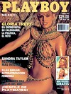 Sandra Taylor magazine cover appearance Playboy (Mexico) January 1996