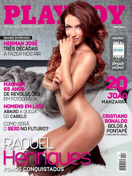 Playboy (Portugal) November 2012 magazine back issue Playboy (Portugal) magizine back copy Playboy (Portugal) magazine November 2012 cover image, with Raquel Henriques on the cover of the mag