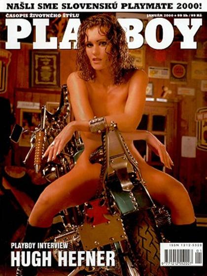 Playboy (Slovakia) January 2000 magazine back issue Playboy (Slovakia) magizine back copy Playboy (Slovakia) magazine January 2000 cover image, with Iveta Szajkova on the cover of the magazi