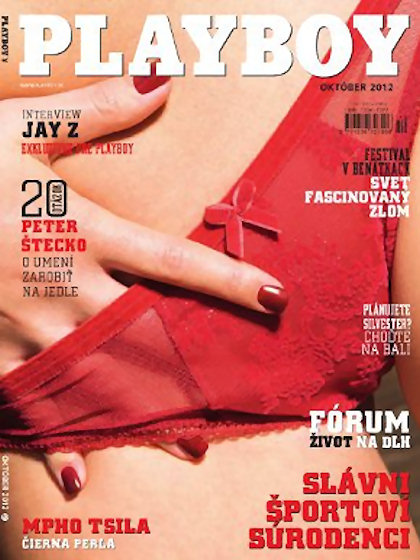 Playboy (Slovakia) October 2012 magazine back issue Playboy (Slovakia) magizine back copy Playboy (Slovakia) October 2012 Magazine Back Issue Published by HMH Publishing, Hugh Marston Hefner. Covergirl Miriam Schwarz (Nude).