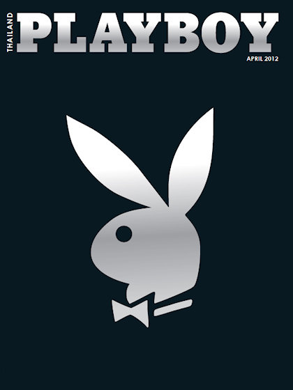 Playboy (Thailand) April 2012 magazine back issue Playboy (Thailand) magizine back copy Playboy (Thailand) magazine April 2012 cover image, with Rabbit Head on the cover of the magazine